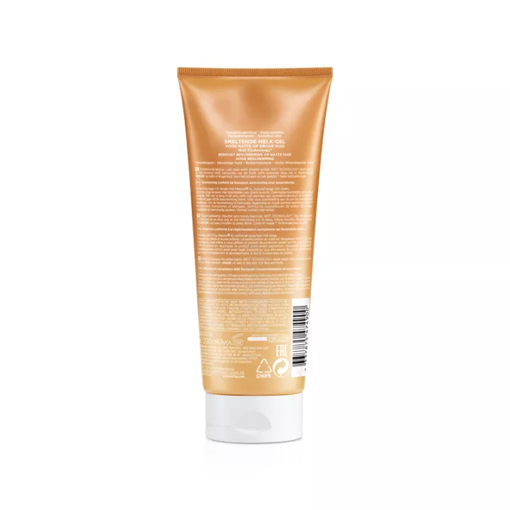 Gel di latte ultra fondente Vichy Capital Soleil SPF50 + 200ML