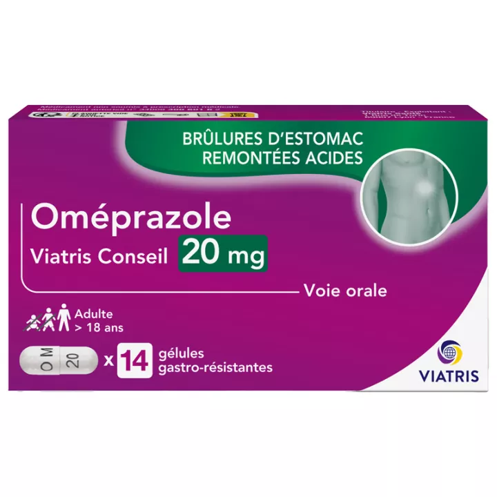 Mylan Viatris Conseil Omeprazol Acid Lift 20mg 14 Kapseln