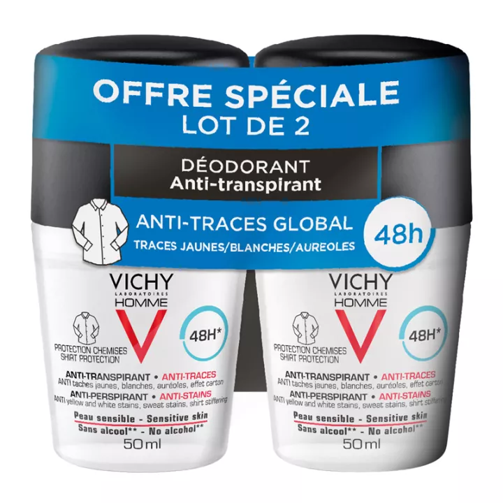 Vichy Homme Anti Trace Deodorant 48h