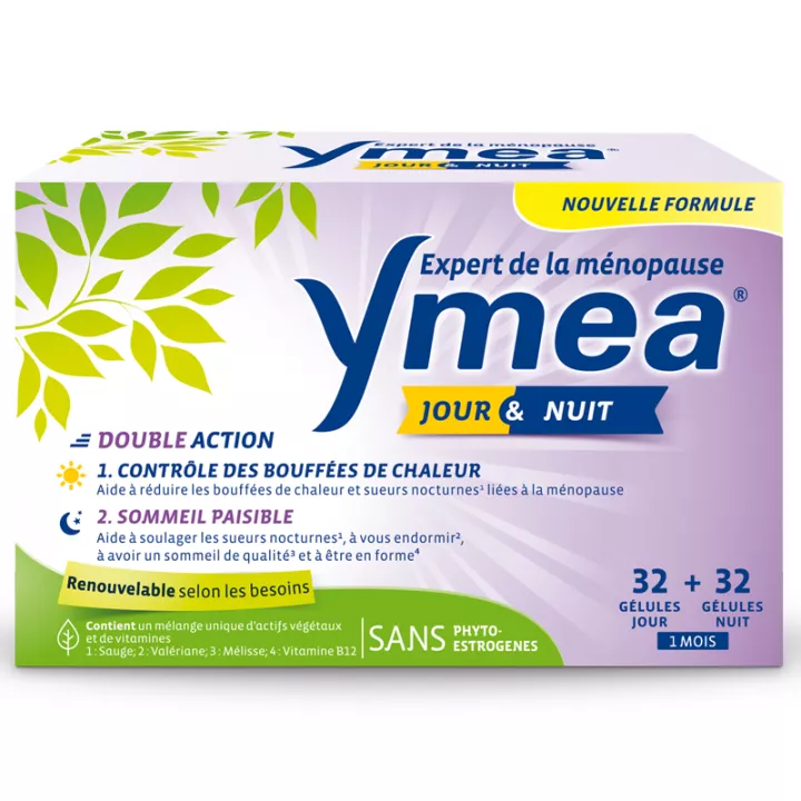 Ymea Méno Menopauze dag en nacht in capsules