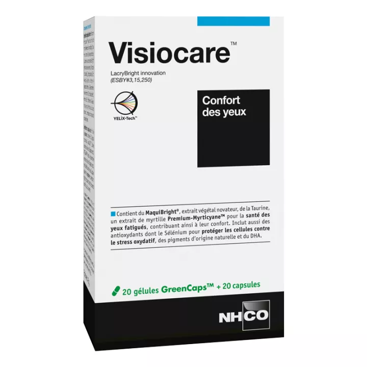 NHCO Visiocare Confort des yeux 2x20 gélules