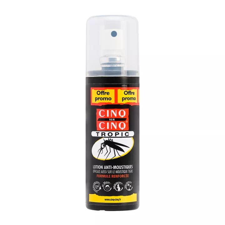 Cinq-sur-Cinq Tropic Spray 5/5 Mosquito Repellent 100ml