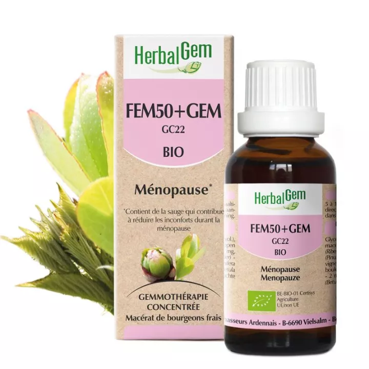 FEM50 GEM + 30ML BIO Herbalgem MENOPAUSE