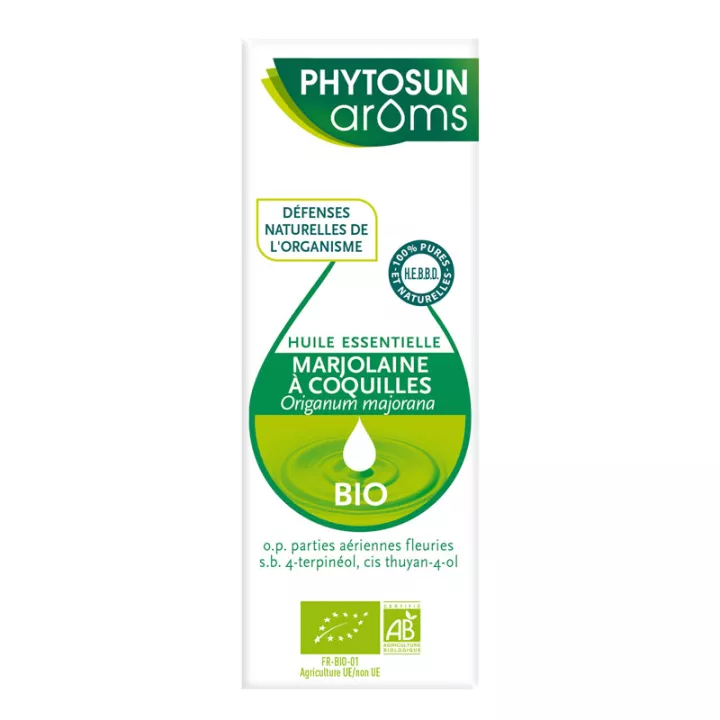 Органическое эфирное масло майорана Phytosun Aroms