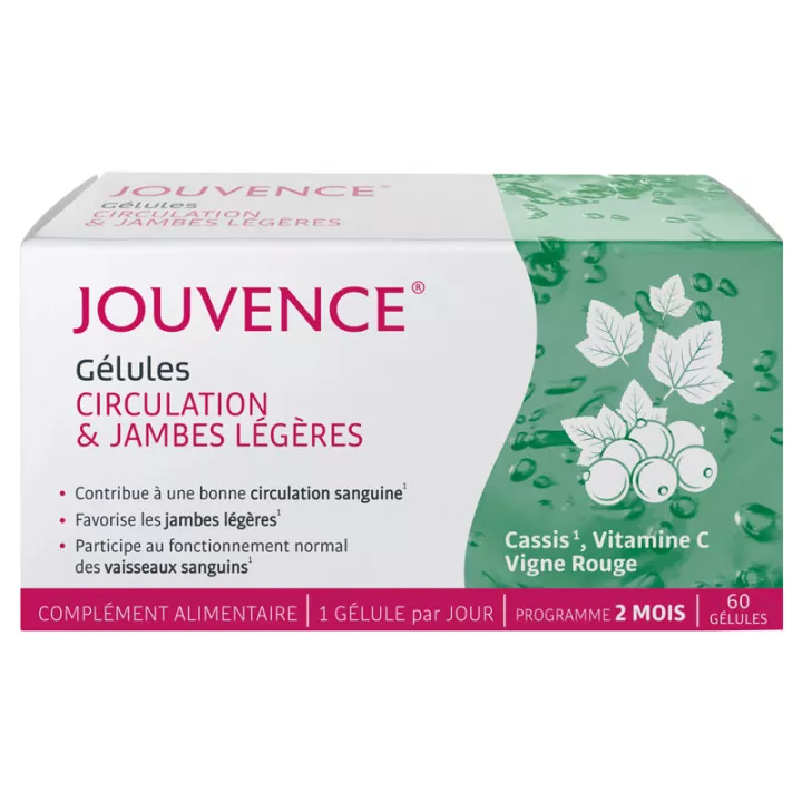 Jouvence Capsules circulation and light legs 60 Capsules