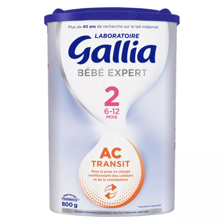 Gallia bébé Expert AC transit 800 g