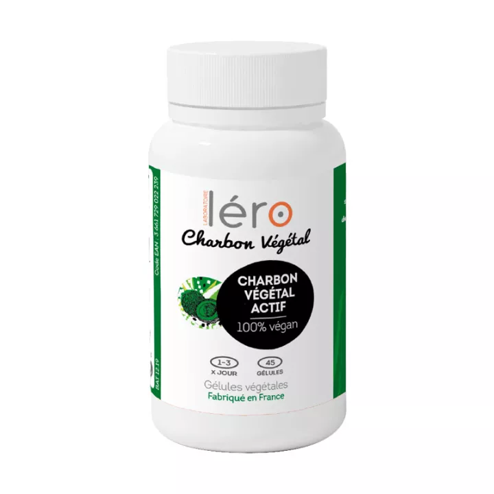 LERO Vegetable charcoal 45 Capsules