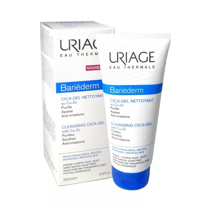 Uriage Bariederm Cica Gel Limpiador 200ml