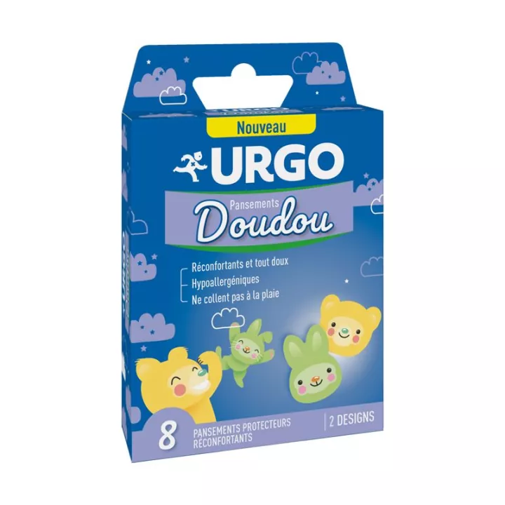 URGO 8 Protective plasters for baby & child comforter
