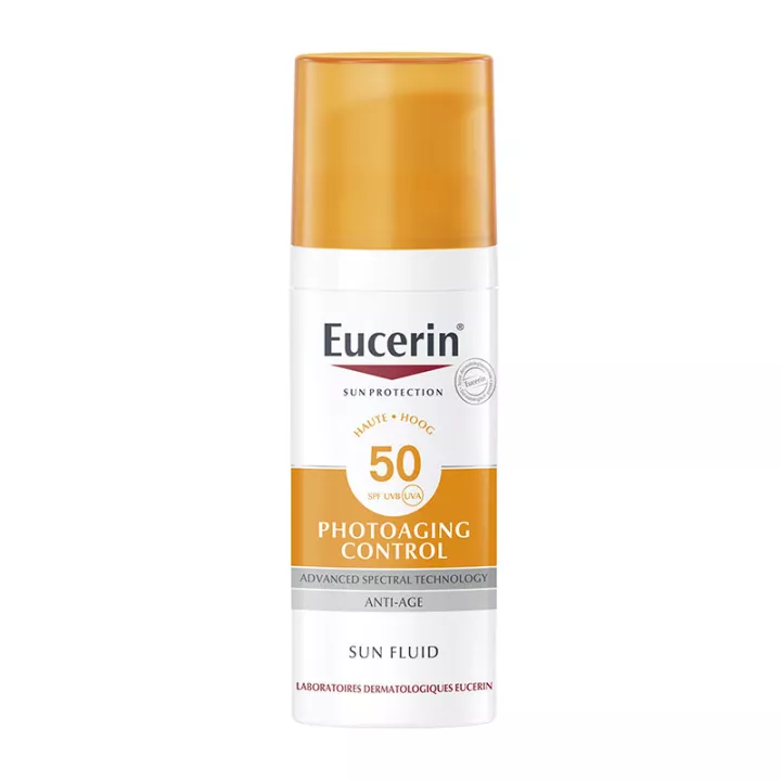 Eucerin Sun SPF50 50ml Fluido Anti-Envejecimiento