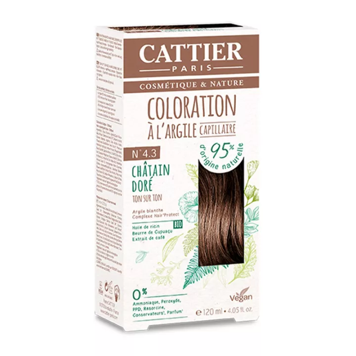 Tinta para o cabelo Cattier Natural Clay