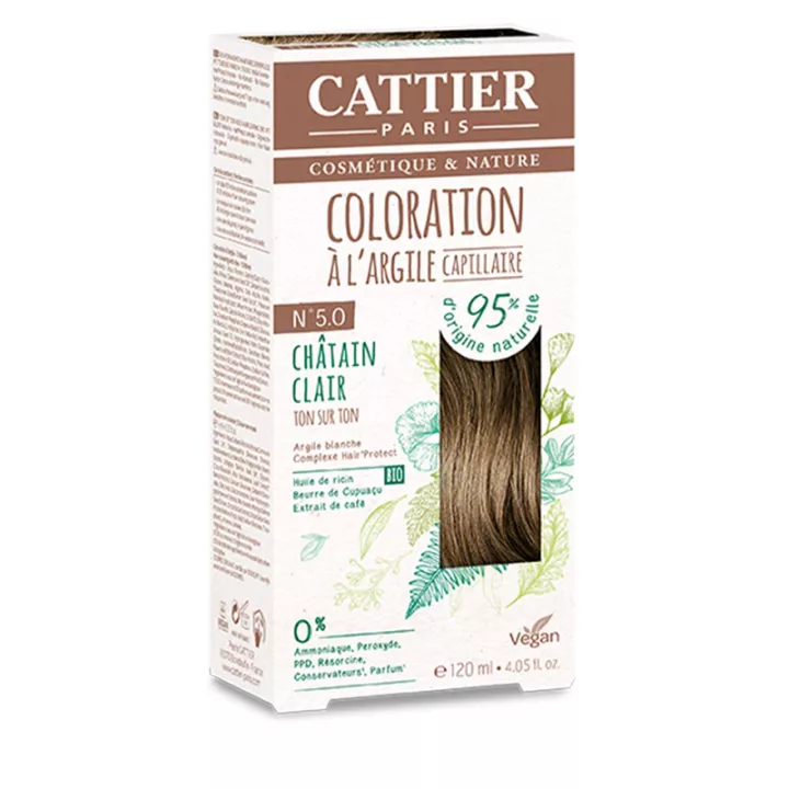 Cattier natürliche Haarfarbe mit Ton