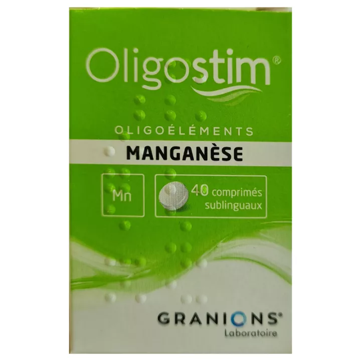 OLIGOSTIM MANGANESO 40 tabletas Granions