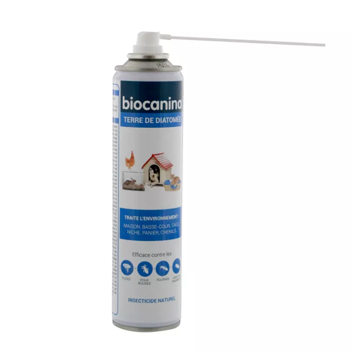 Biocanina Terre de Diatomée Spray Environnement