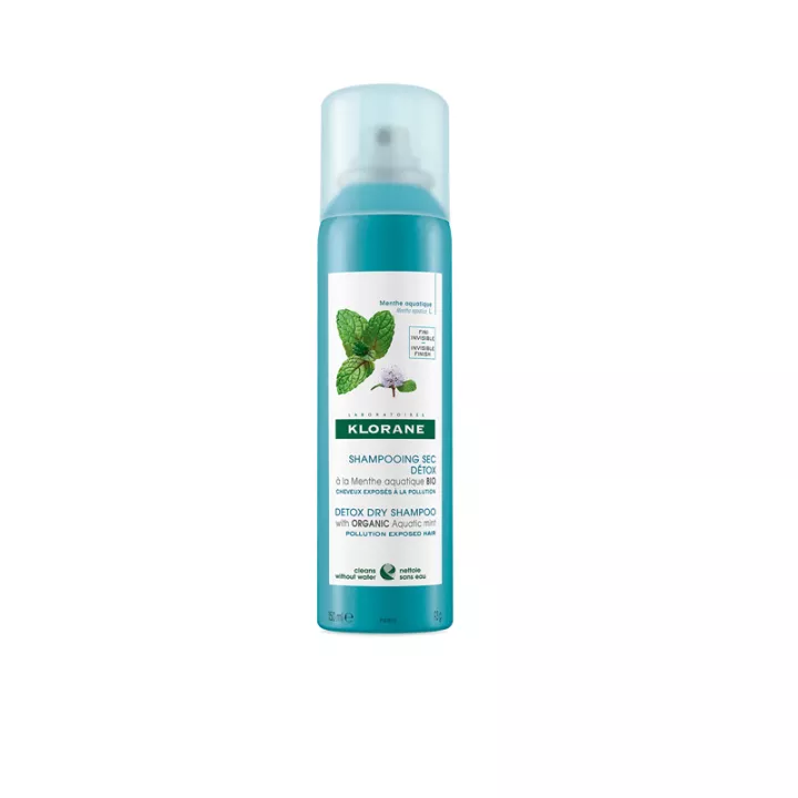 Shampoo secco alla menta acquatica Klorane