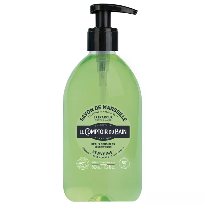 Le Comptoir du Bain Marseille Zeep Extra-Mild Verbena