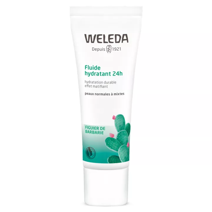 Weleda Fluido hidratante 24 horas con higo chumbo