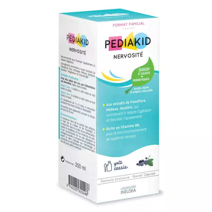 PEDIAKID TASTE NERVOSO CASSIS 125ML