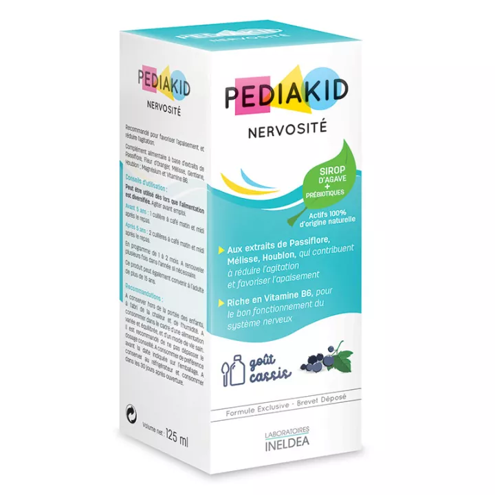 PEDIAKID GUSTO NERVIOSO CASSIS 125ML