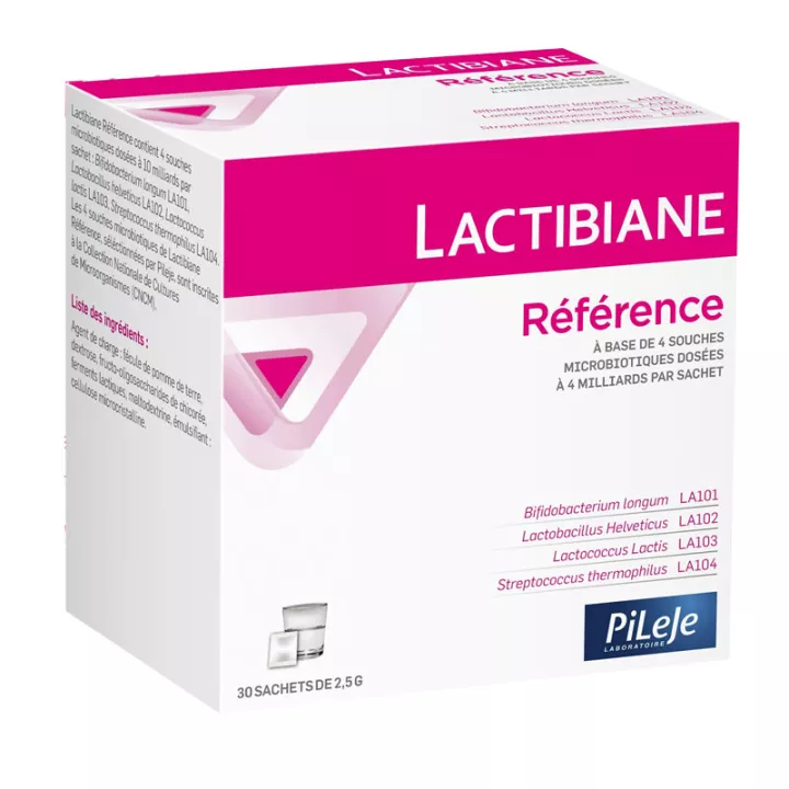 PILEJE LACTIBIANE REFERÊNCIA ácido láctico 30SACH / 2.5G