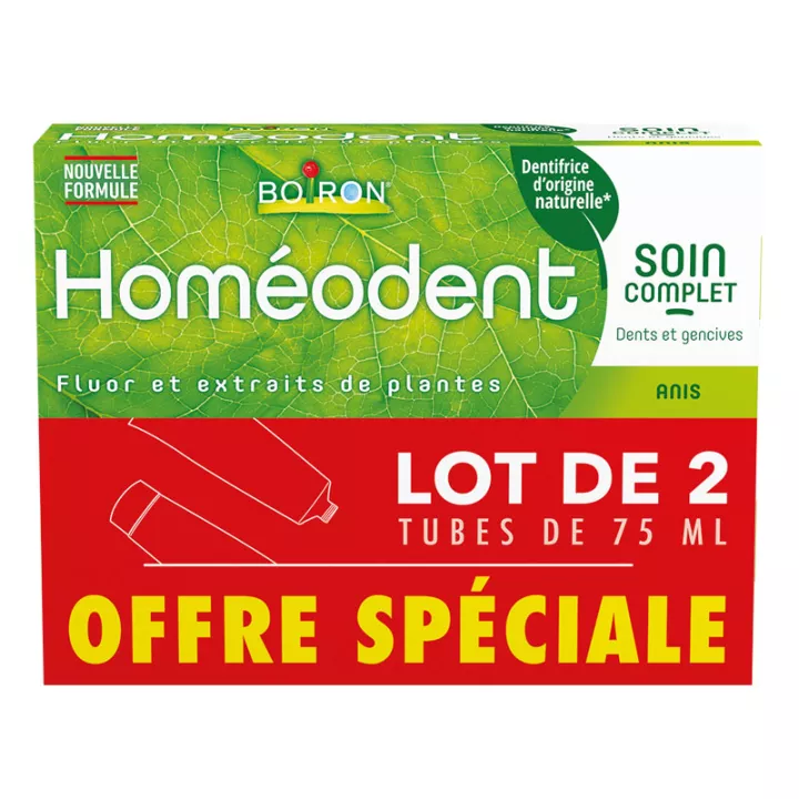 Homéodent Complete care Boiron toothpaste Teeth & gums Anise