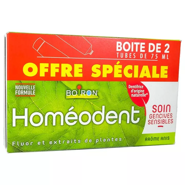 Homeodent Sensitive gum care homeopathic toothpaste Boiron