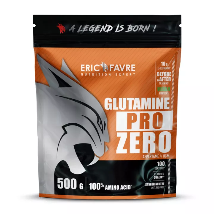 Eric Favre Glutamine Pure Zéro 500 g