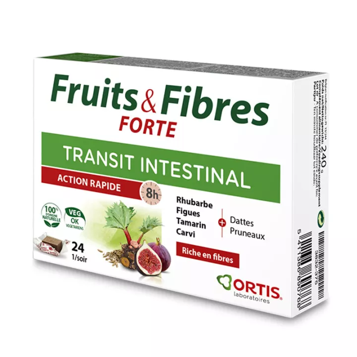 ORTIS Fruit & Fibre Forte 24 blokjes