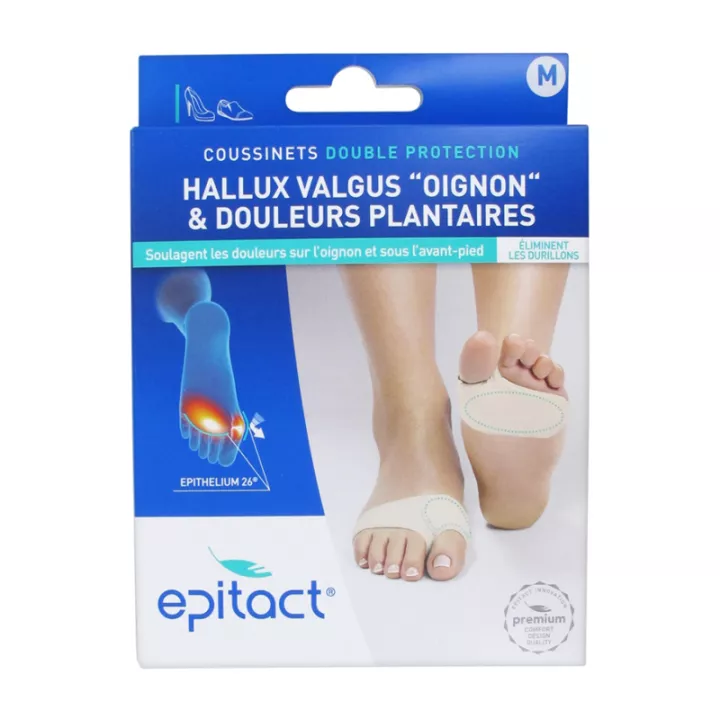 Epitact Coussinets Hallux Valgus Oignon & Douleurs Plantaires