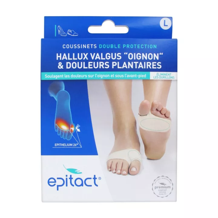 Epitact Coussinets Hallux Valgus Oignon & Douleurs Plantaires