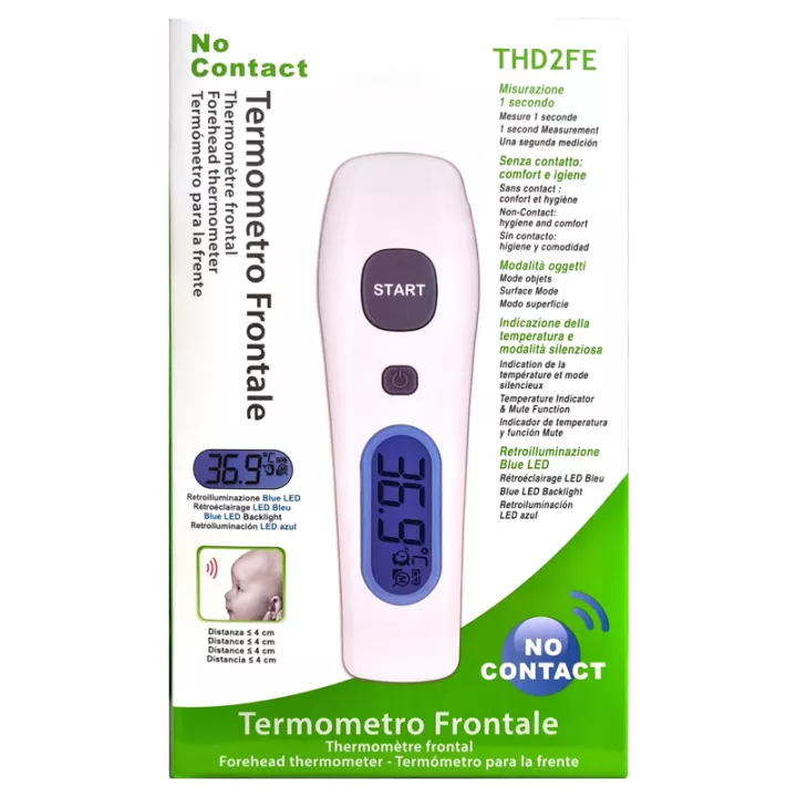 Thermomètre électronique frontal sans contact