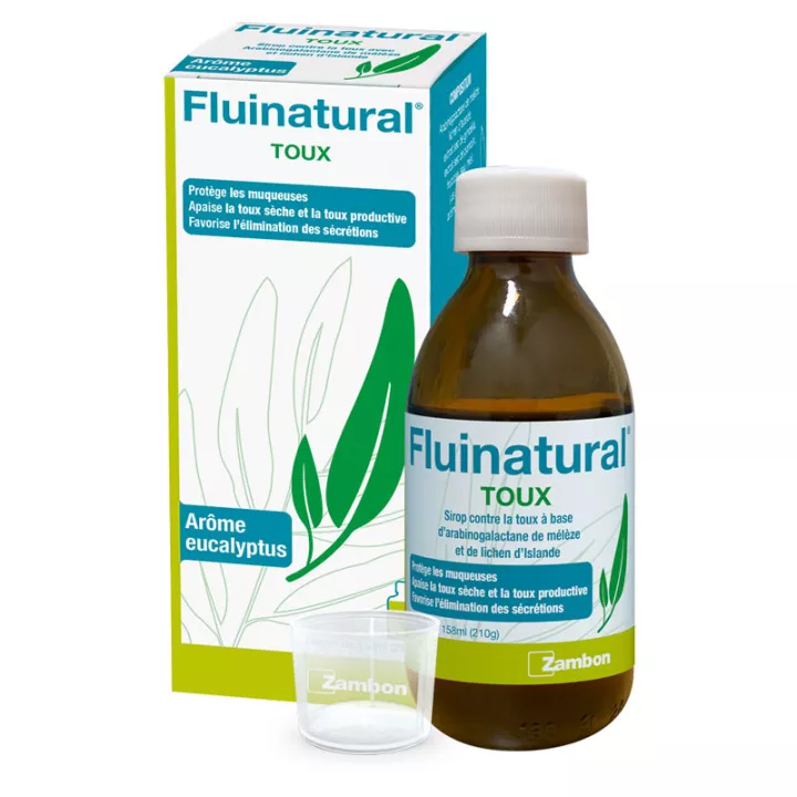 FLUINATURAL Natuurlijke gemengde hoestsiroop 158ml