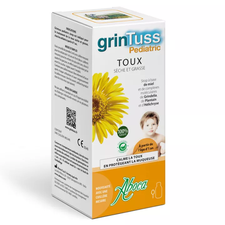 GrinTuss Pediátrico Tos Seca y Grasa Aboca