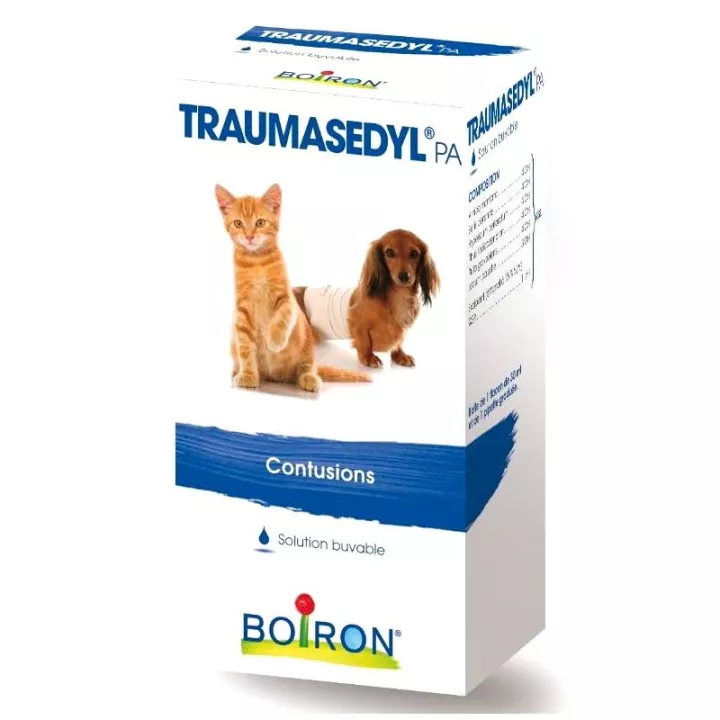 Traumasedyl PA Boiron Veterinary Homeopathy Goccia bevibile 30ML