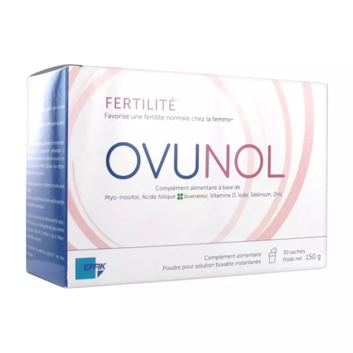 OVUNOL Fertilidade em mulheres 30 sachês