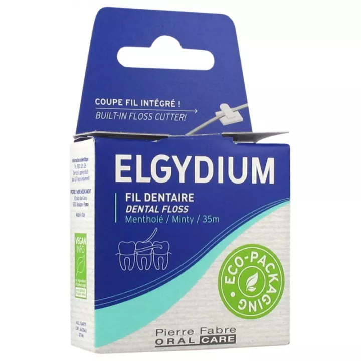 Зубная нить Elgydium с ментолом