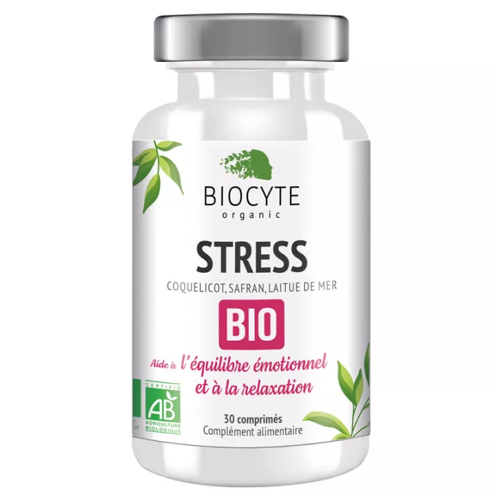 Biocyte Organics Stress Bio 30 comprimés