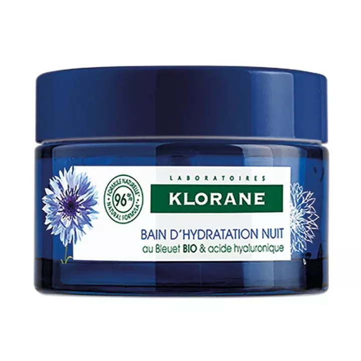 Klorane Cornflower Night hydration bath 50ml