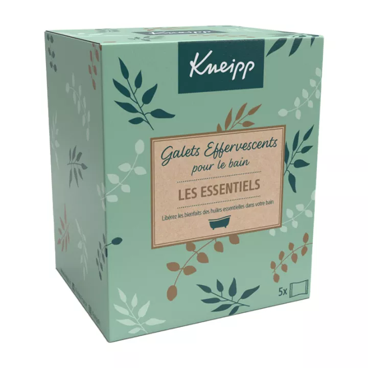 Kneipp Box of 5 Effervescent Pebbles for the Bath