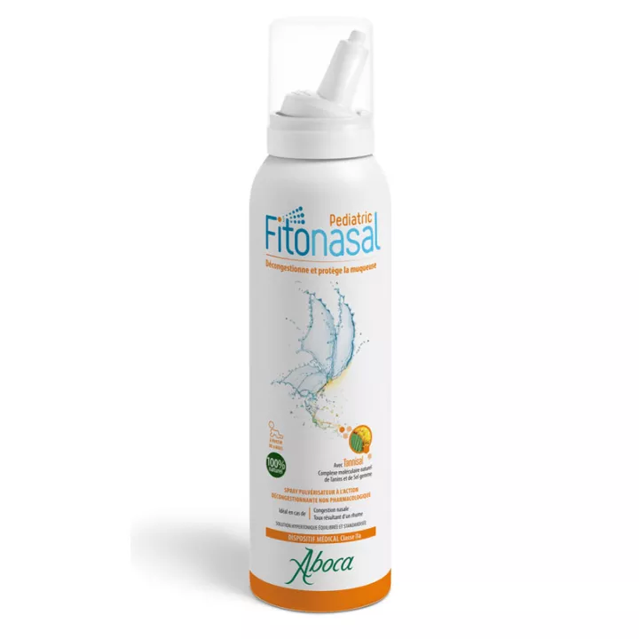Aboca Fitonasal Pediatric Decongestant Spray 125 ml