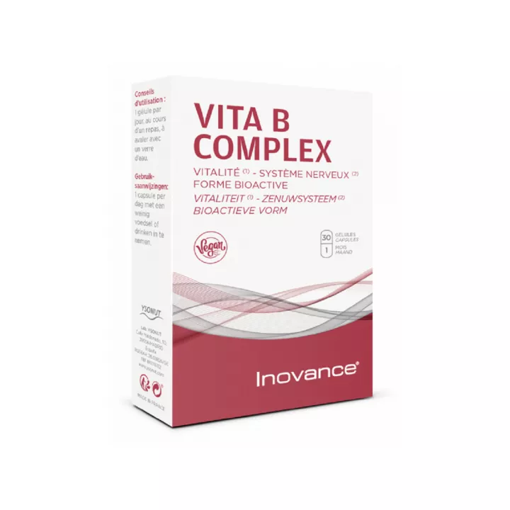 Inovance VITA B Complex 30 cápsulas Ysonut