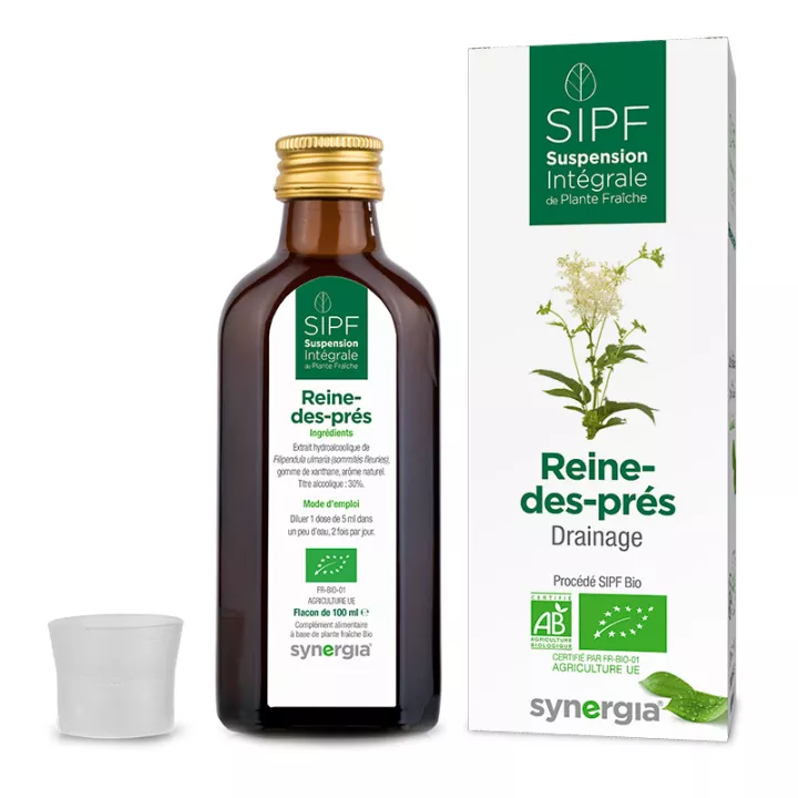 Synergia SIPF Bio REINE DES PRES Suspension Intégrale de Plante Fraîche 100ml