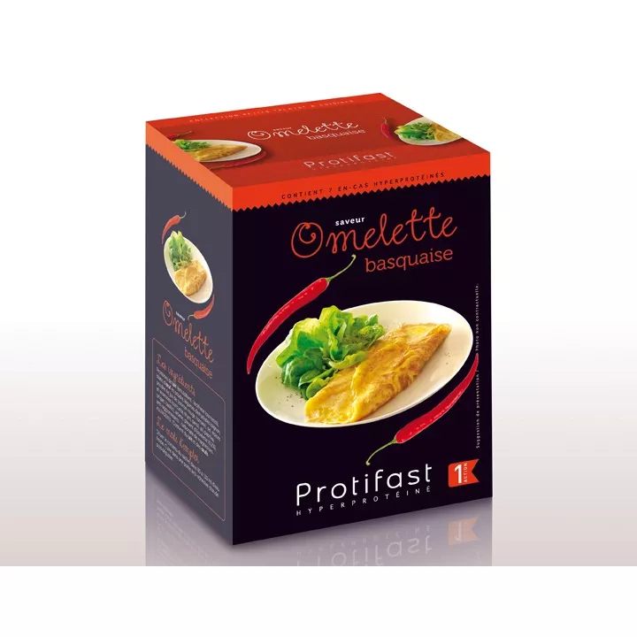 Protifast Basquaise Omelette Cooking Dish 7 Sachets