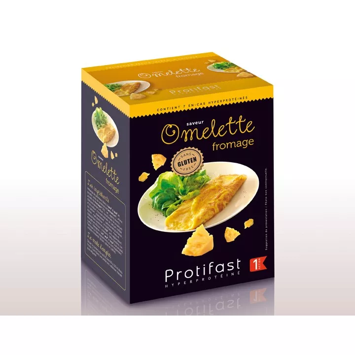 Protifast Plat à Cuisiner Omelette Fromage 7 Sachets