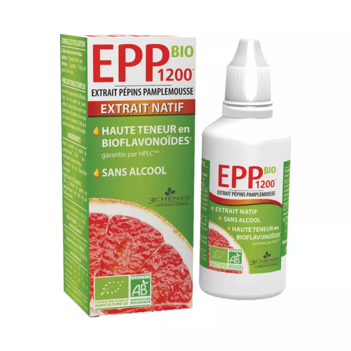 3Chênes EPP Grapefruit seed extrato 1200 BIO