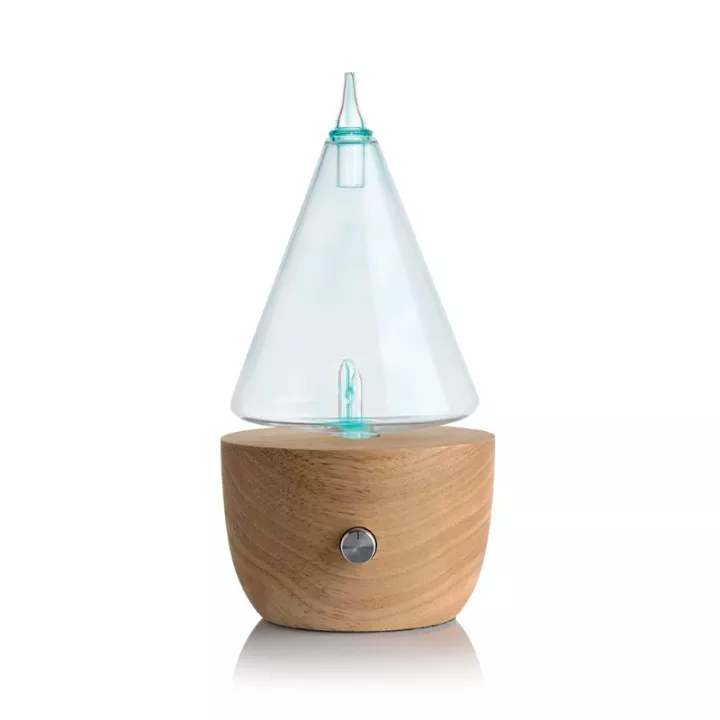 Puressentiel Diffuseur à Nébulisation en Bois Naturel I'Conic