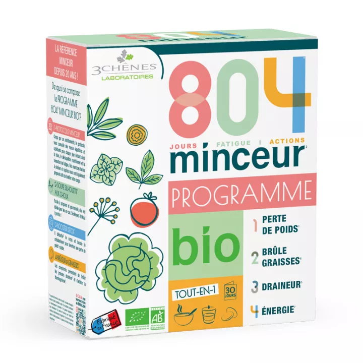 3Chênes 804 Programme Pack Minceur Fleurs de Bach