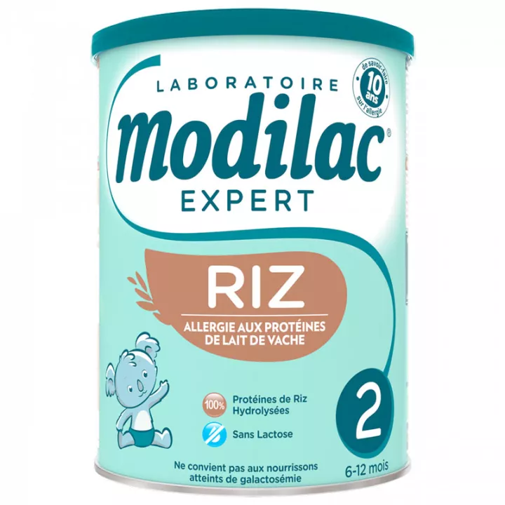 Modilac Expert Rice 2nd Age Allergy 800g