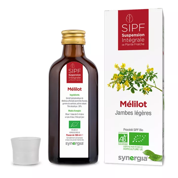 Synergia SIPF Bio Mélilot Suspension Intégrale de Plante Fraîche 100ml