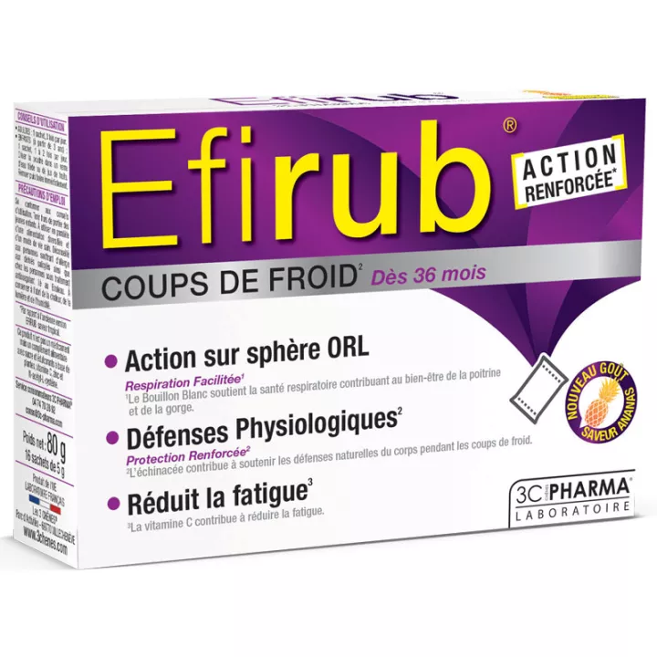 3C Pharma Efirub Cold Blow 16 Beutel